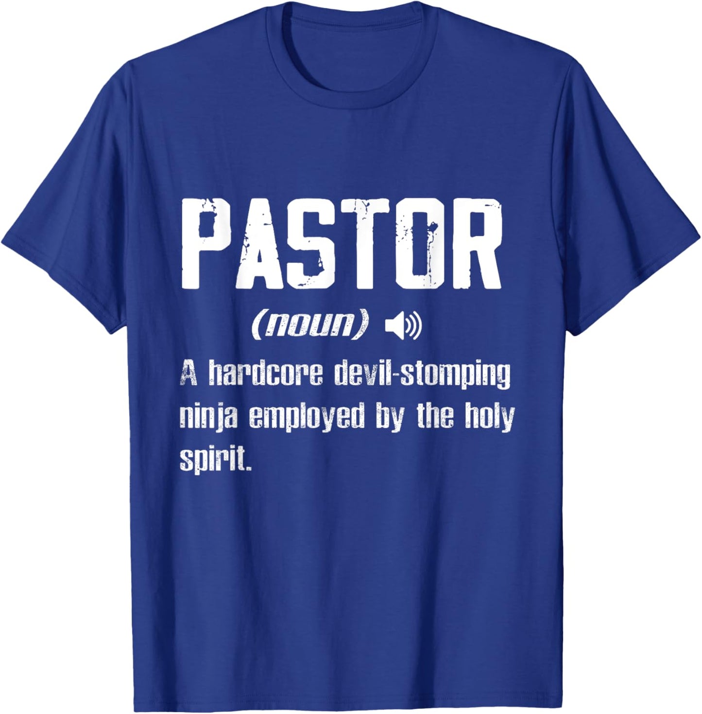Funny "Definition" - Pastor T-Shirt - T-Shirt | Royal