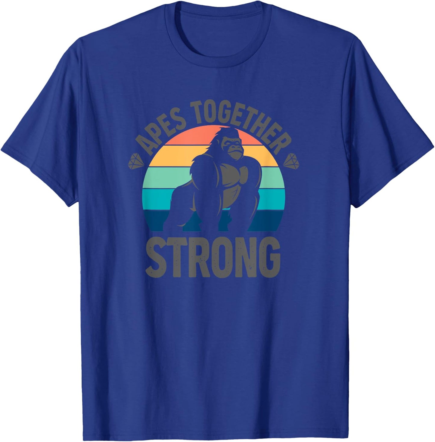 Apes Together Strong T-Shirt - T-Shirt | Royal