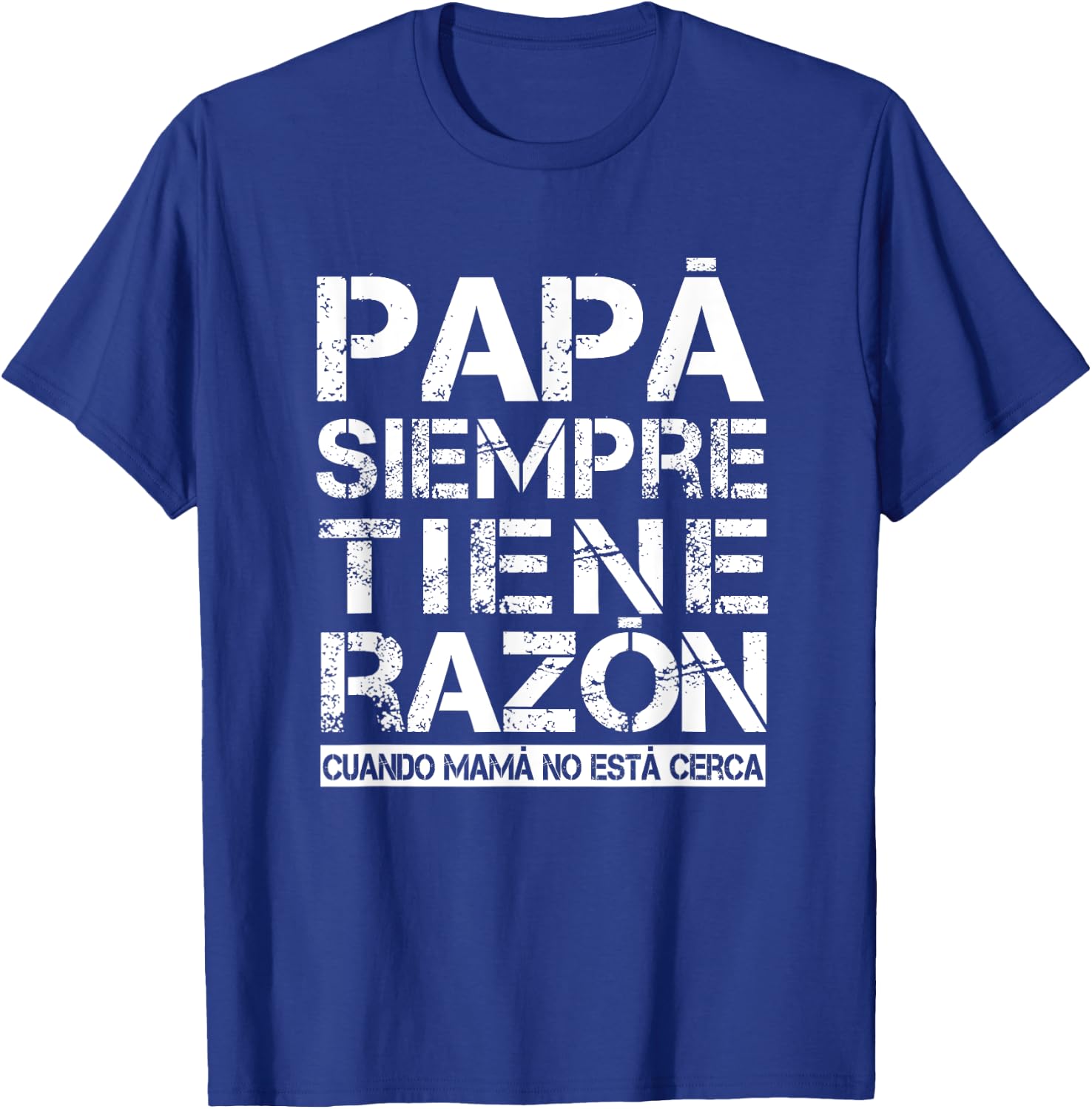 Spanish father gift Father's Day birthday Christmas T-Shirt - T-Shirt | Royal