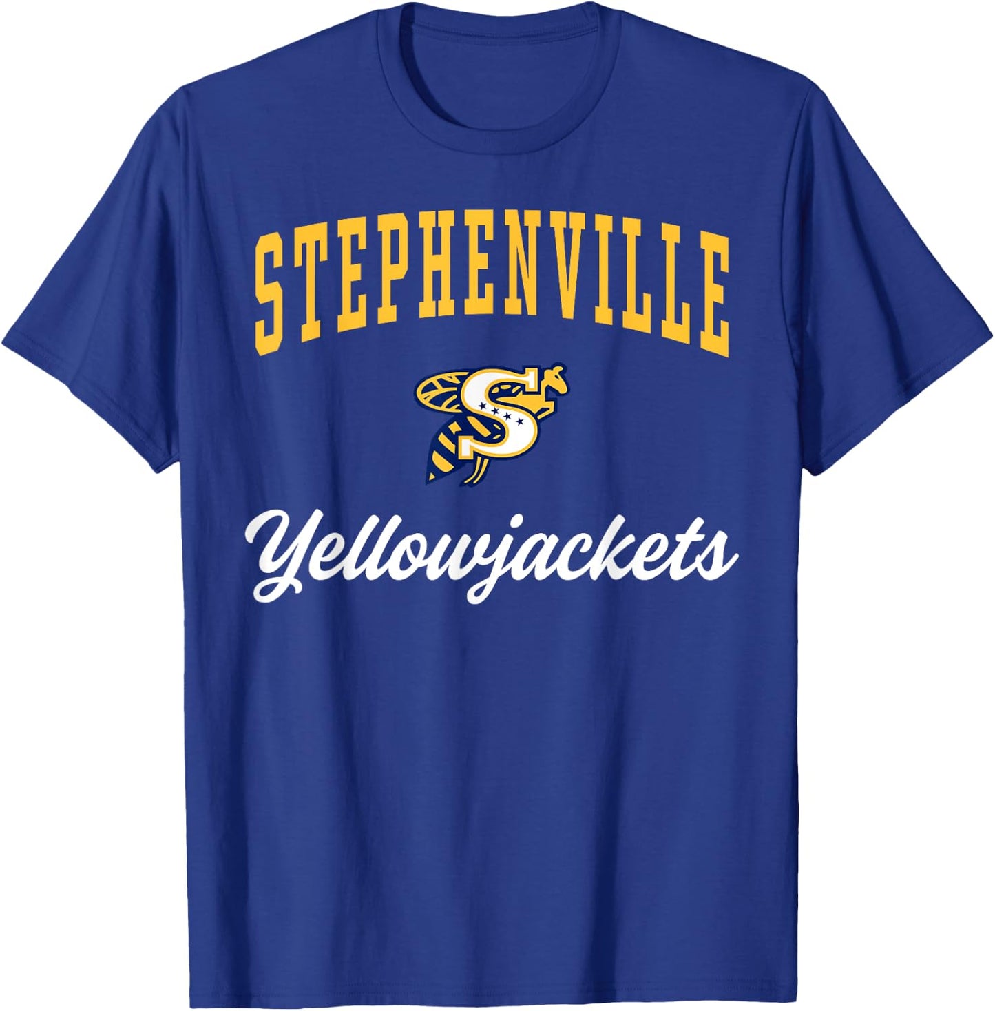 Stephenville High School Yellowjackets C3 T-Shirt - T-Shirt | Royal