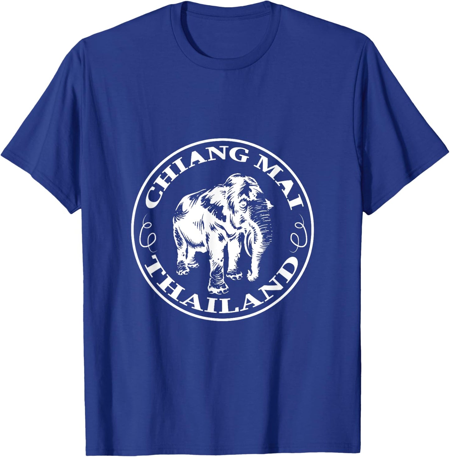Chiang Mai Shirt Elephant Sanctuary Thailand Thai T-Shirt - T-Shirt | Royal