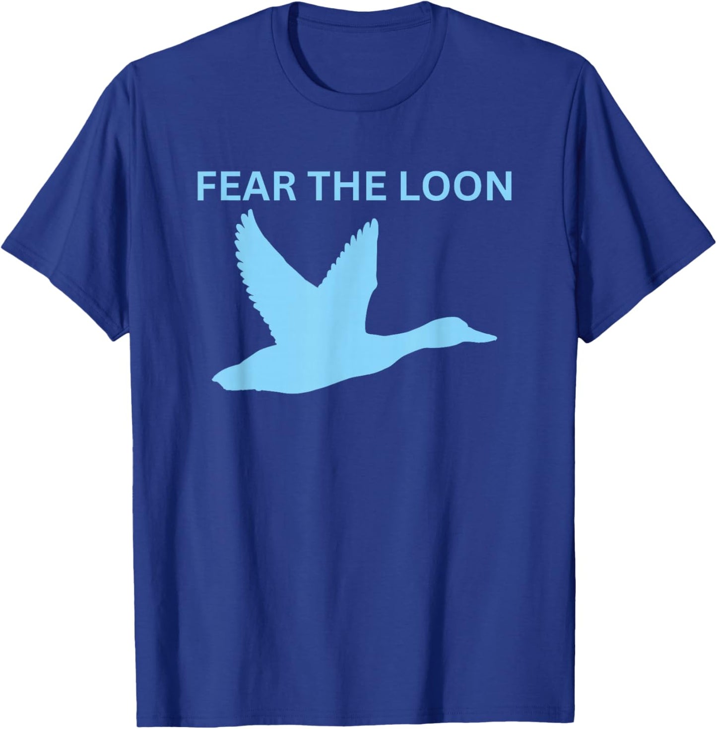 Fear The Loon Minnesota Soccer T-Shirt - T-Shirt | Royal
