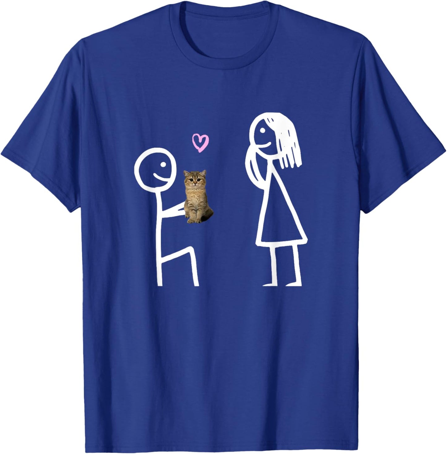 Funny wholesome cat meme Women Kids T-Shirt - T-Shirt | Royal