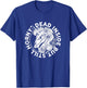 Dead Inside But Still Horny Funny Sarcasm Skeleton Unicorn T-Shirt - T-Shirt | Royal