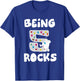 Rock Climbing Funny 5 Years Old 5th Birthday Gift Kids T-Shirt - T-Shirt | Royal