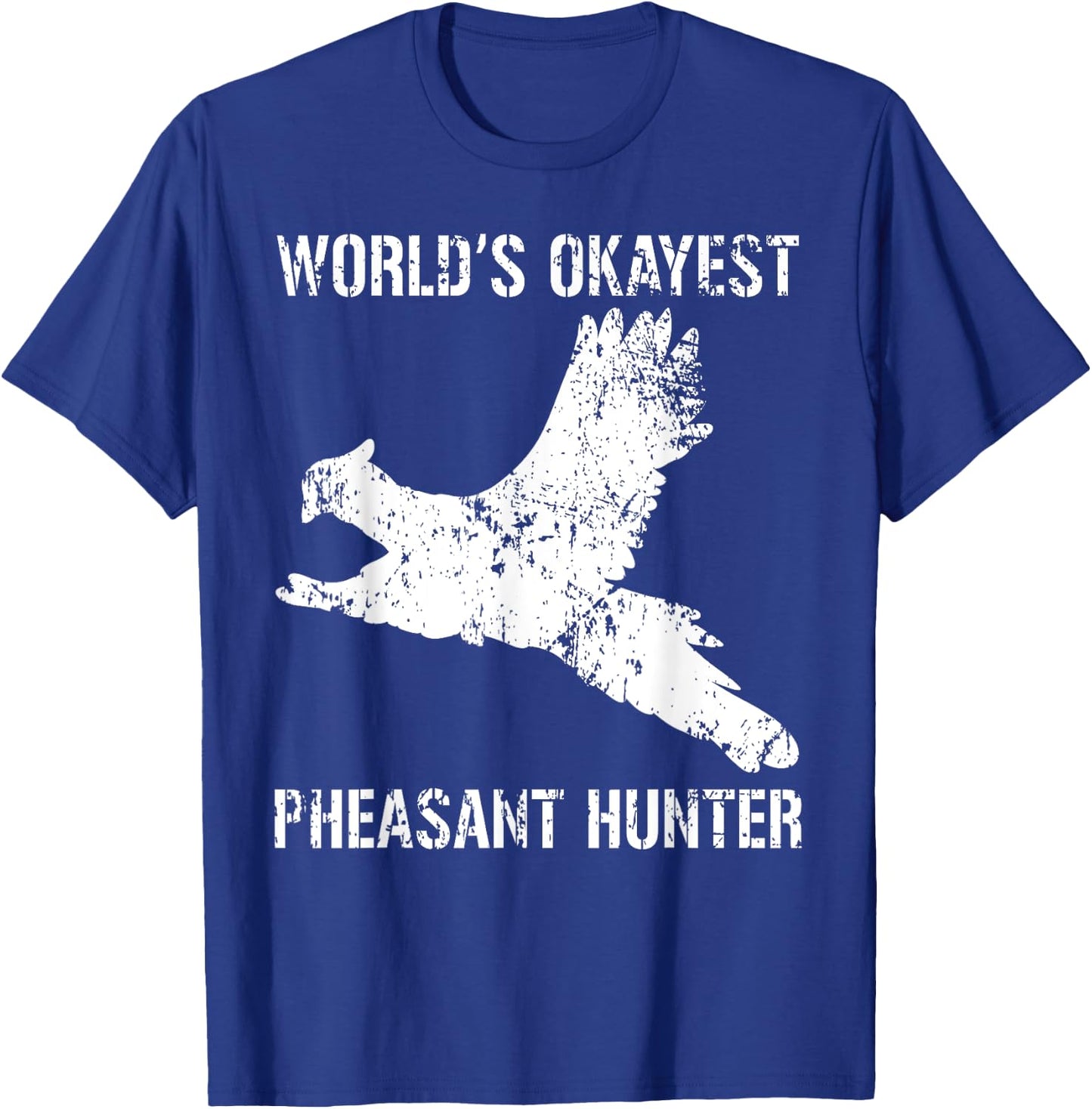 Pheasant Hunting t Upland Midwest outdoorsmen T-Shirt - T-Shirt | Royal