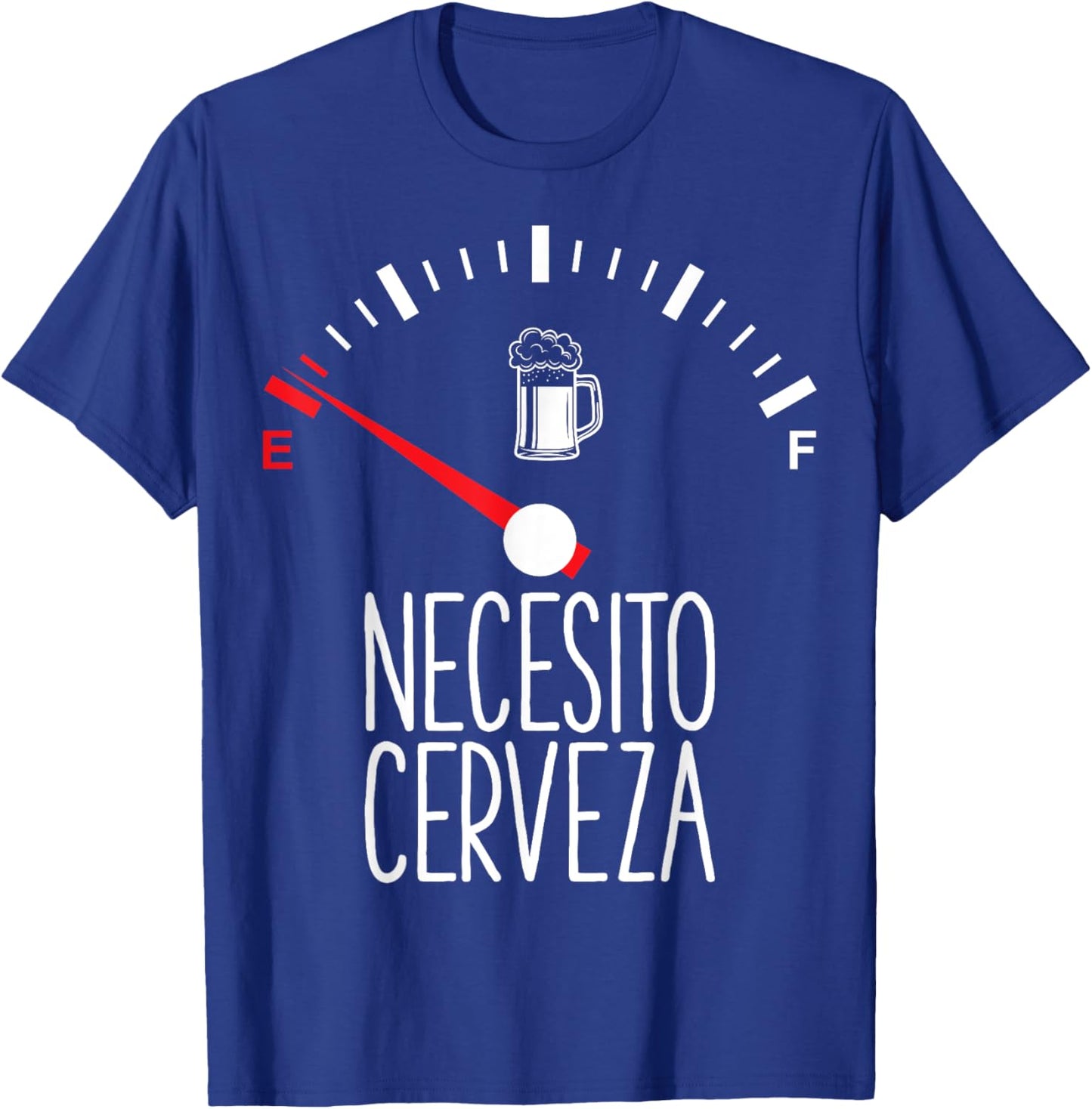 Necesito Cerveza Beer Drinkers Gift Beer Themed Gift T-Shirt - T-Shirt | Royal