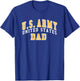 Army United States Military Dad Officially Licensed T-Shirt - T-Shirt | Royal