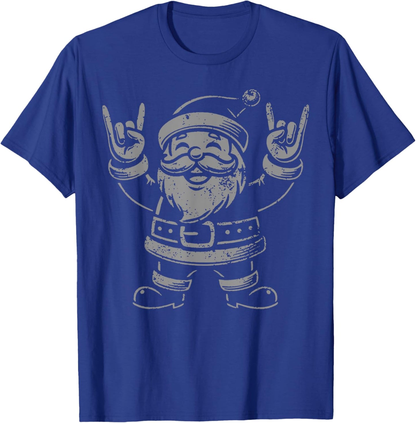 El Rocker Santa Clause T-Shirt - T-Shirt | Royal