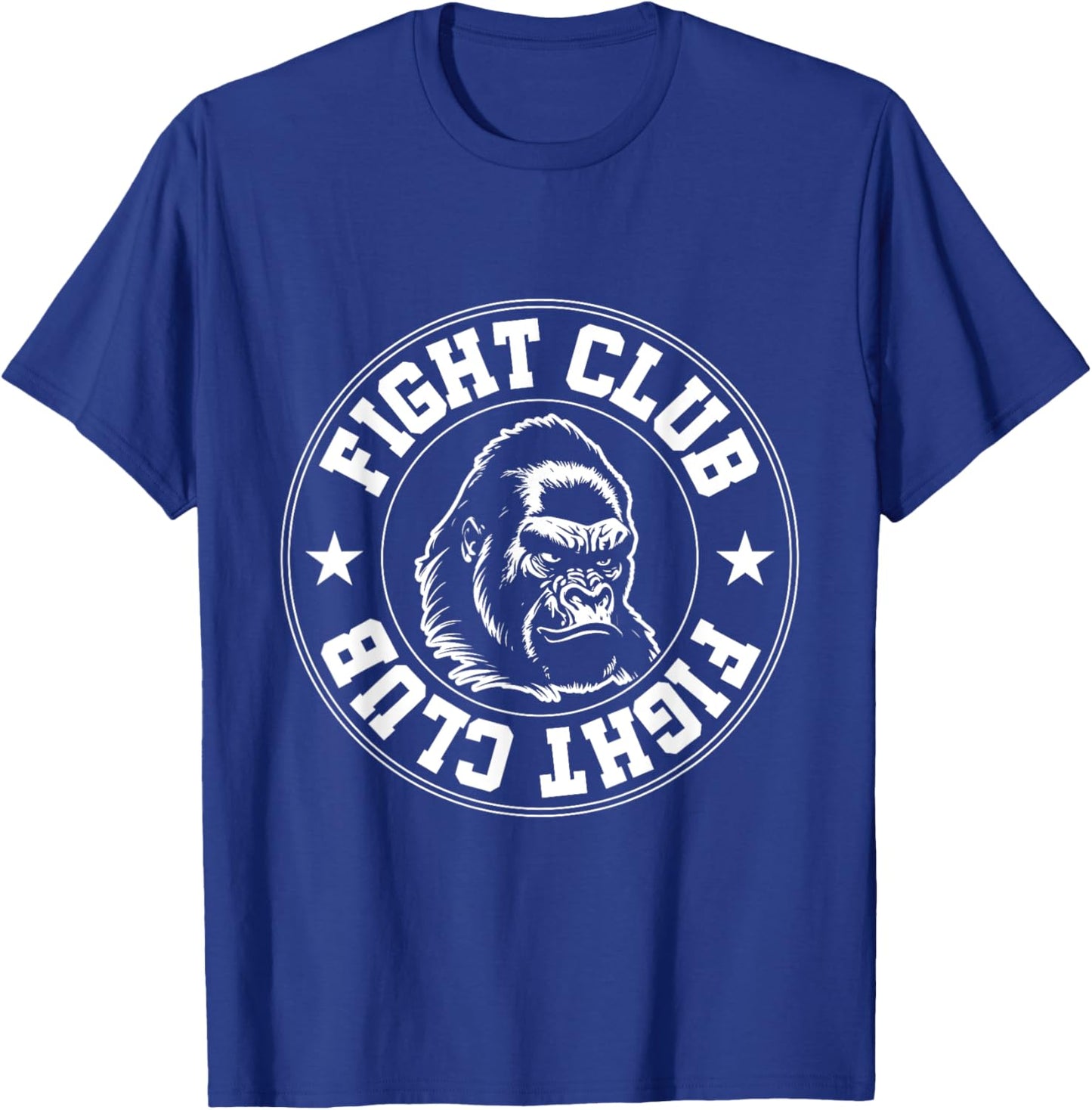 Gorilla Fight Club | Training Workout Gym Boxing MMA Fighter T-Shirt - T-Shirt | Royal