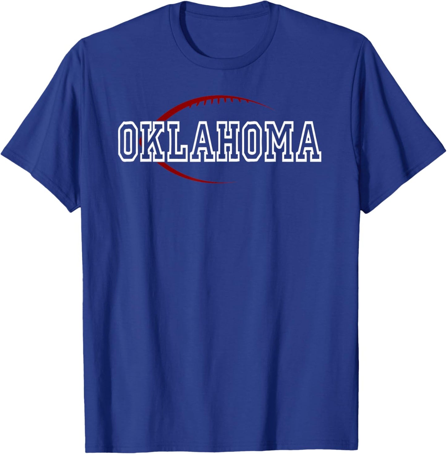 Oklahoma Football Icon T-Shirt - T-Shirt | Royal