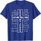 Let Me Tell You About My Jesus T-Shirt - T-Shirt | Royal