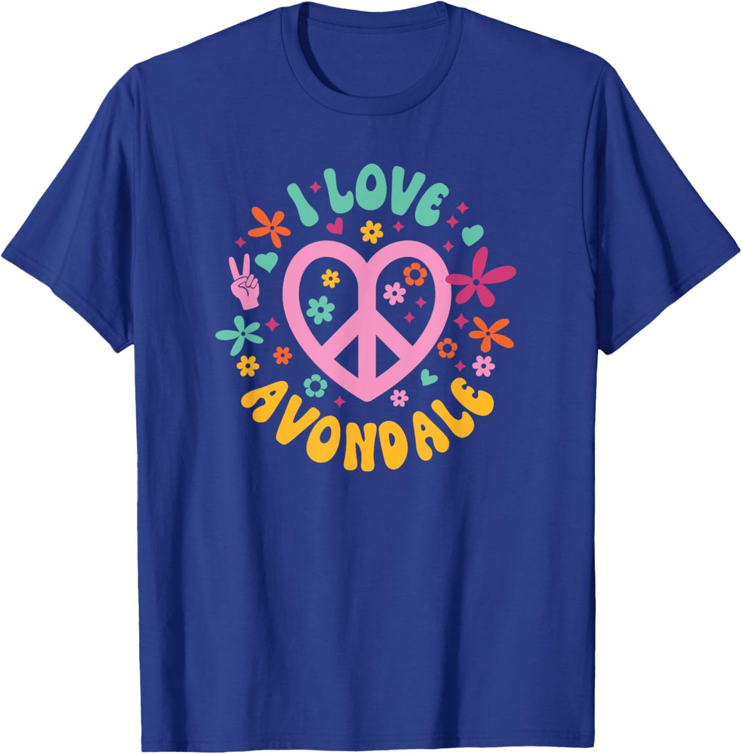 I Love Avondale T-Shirt - T-Shirt | Royal