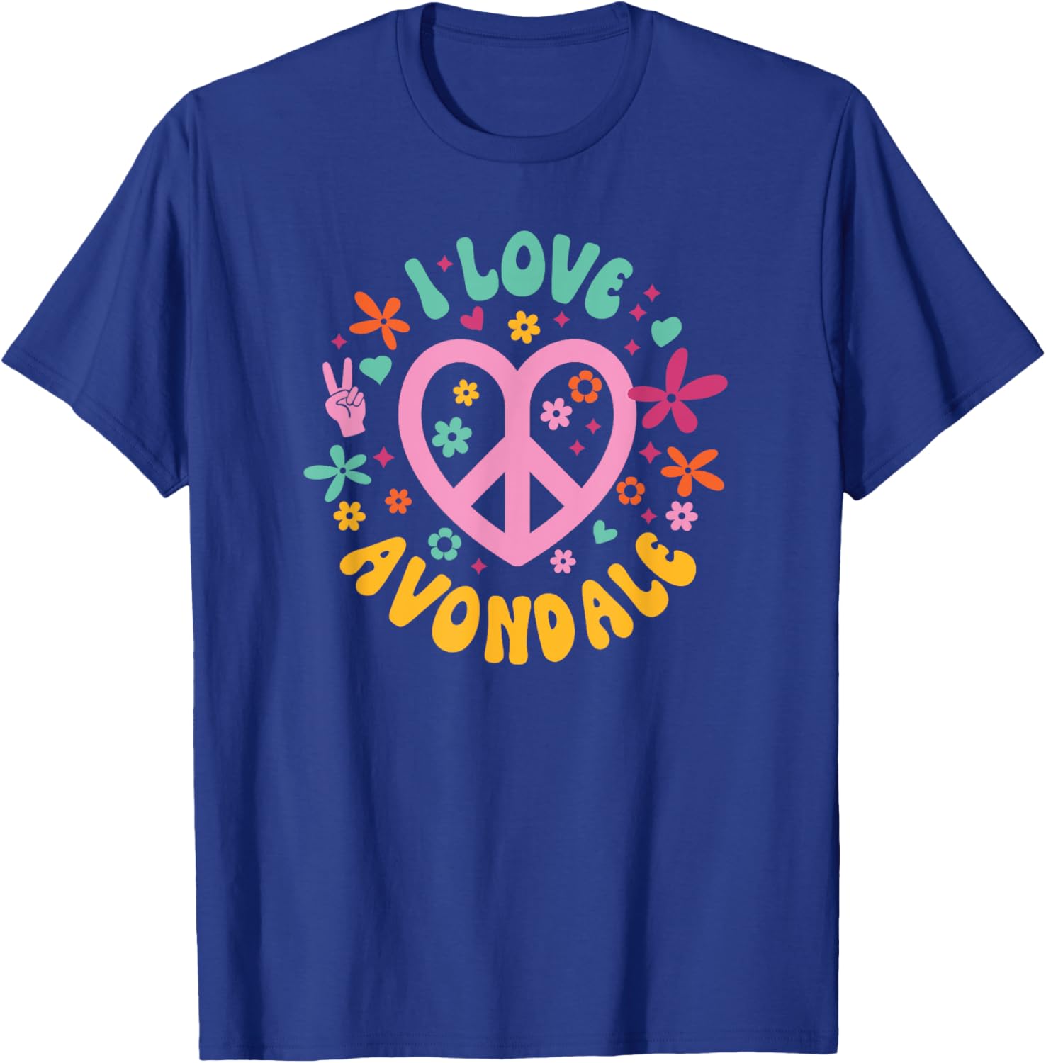 I Love Avondale T-Shirt - T-Shirt | Royal