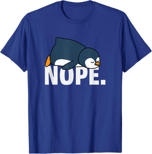 Funny Penguin Lover Men Women Kids Boys Girls Animal Penguin T-Shirt - T-Shirt | Royal