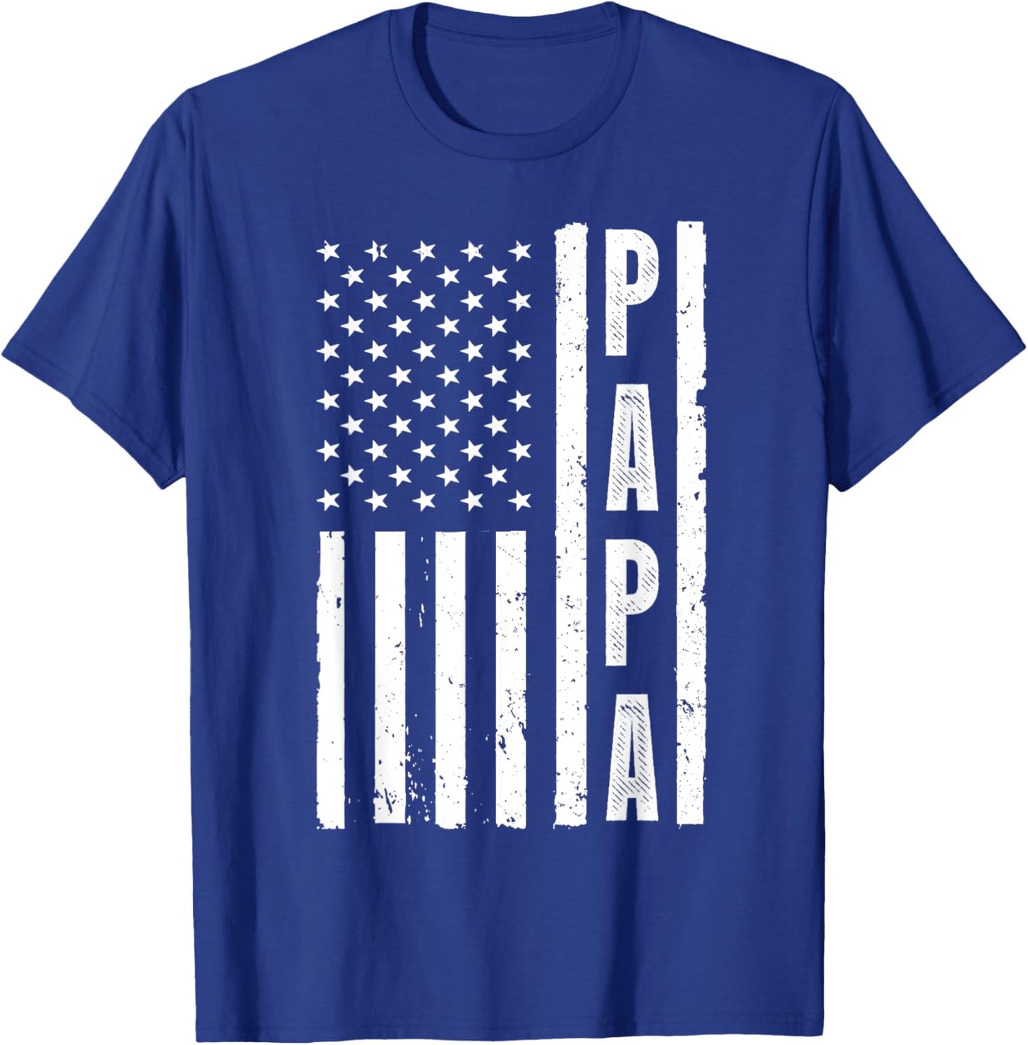 Best Papa Design Dad Grandpa Papi Father's Day Papa T-Shirt - T-Shirt | Royal