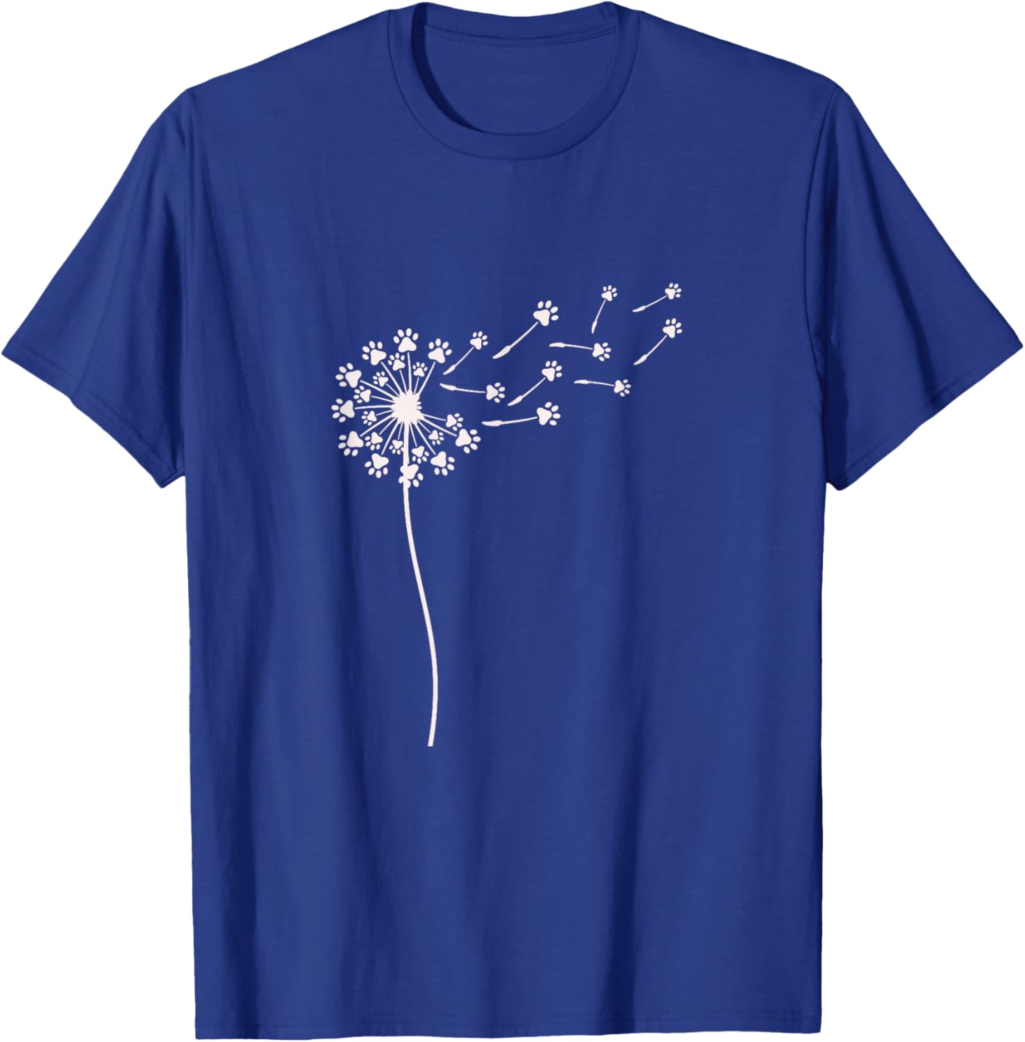 Dog Paw Heart Dog Mum Dog Lover Dog Love Dogs T-Shirt - T-Shirt | Royal