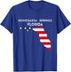 Homosassa Springs Florida USA State America Travel Floridian T-Shirt - T-Shirt | Royal
