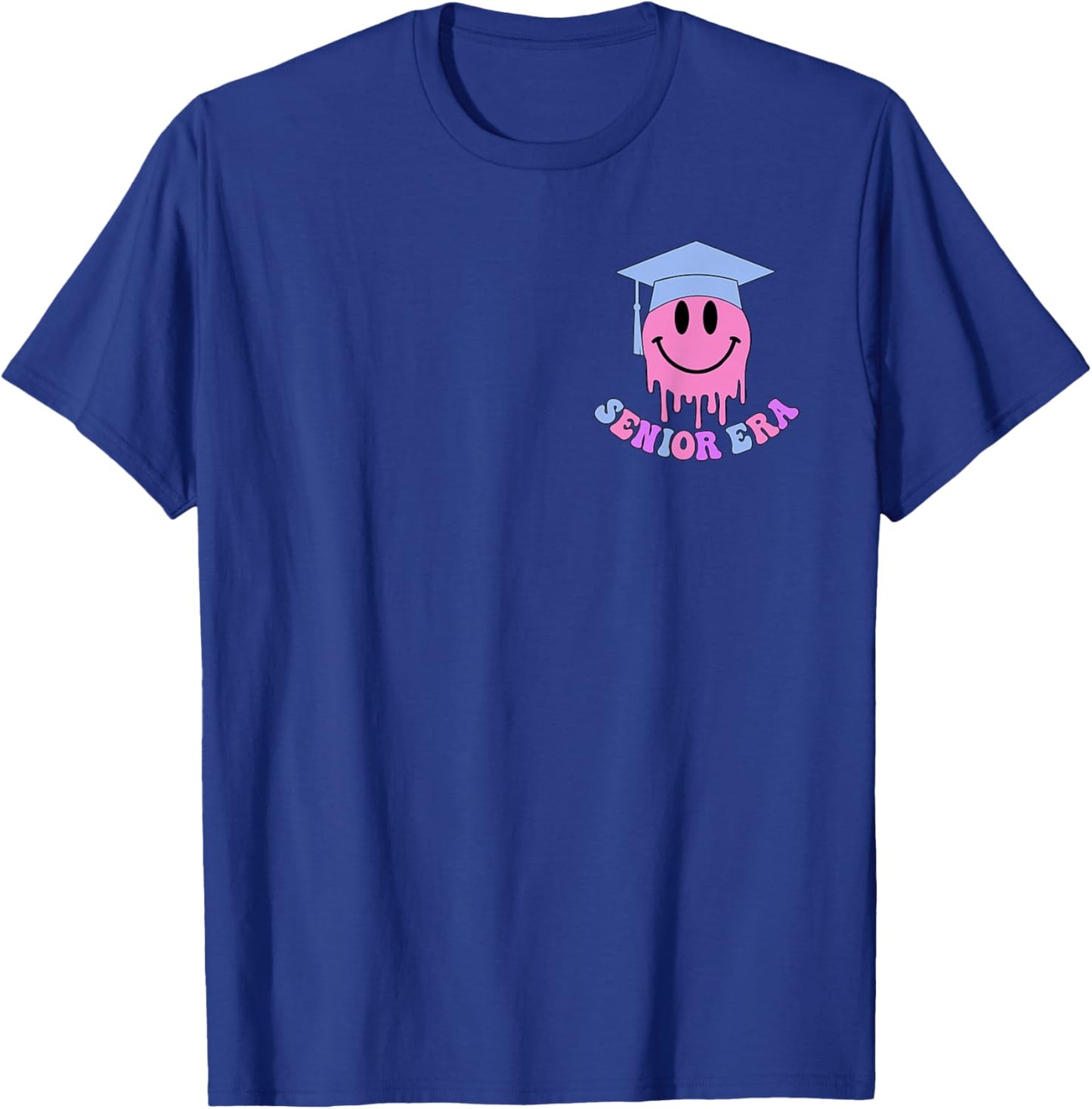 In My Senior Era Class Of 2024 Senior 2024 Men Women 2 Sided T-Shirt - T-Shirt | Royal
