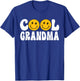 Grandma One Happy Dude Birthday Theme Family Matching T-Shirt - T-Shirt | Royal