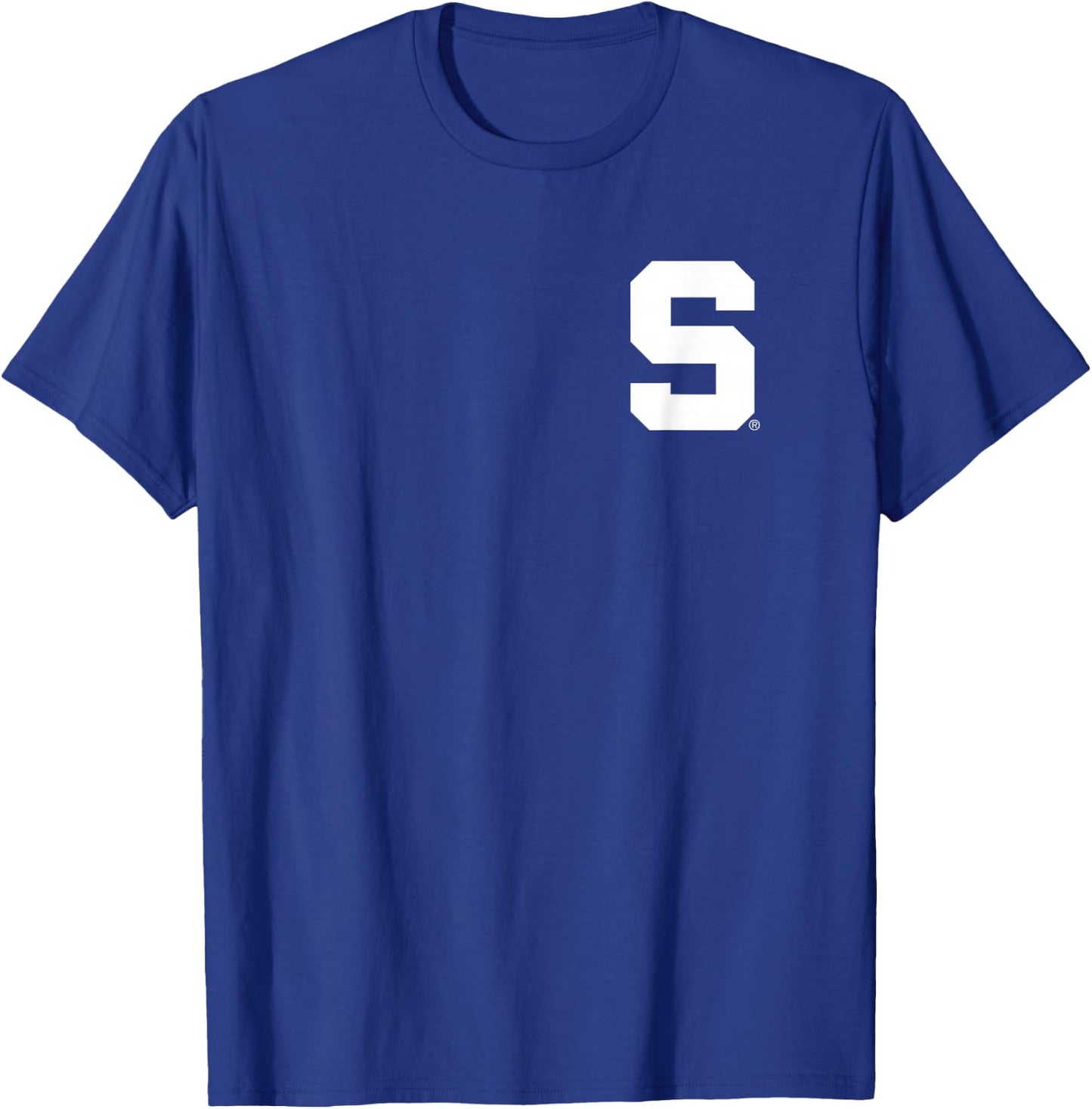 Michigan State Spartans Front/Back Icon Officially Licensed T-Shirt - T-Shirt | Royal