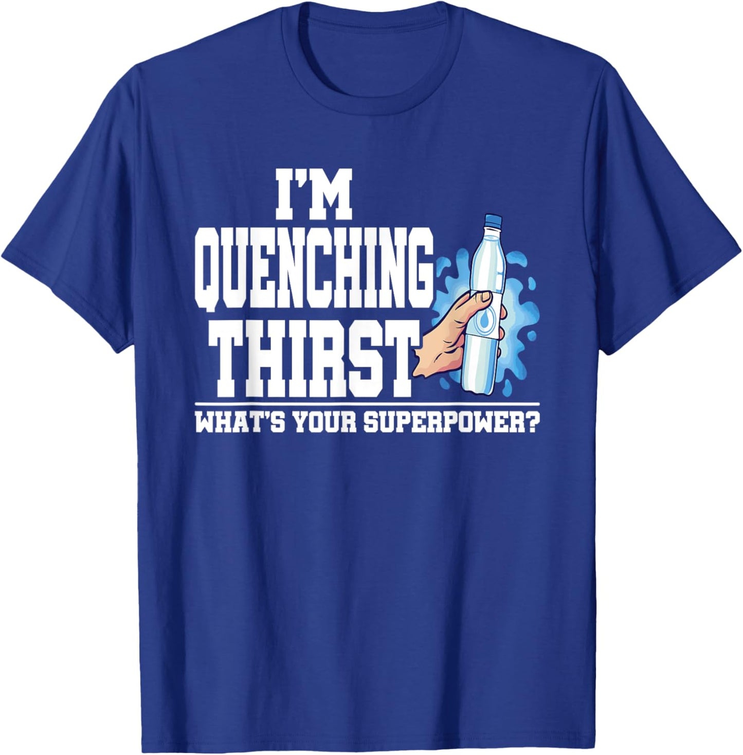 Hydration Specialist Team Manager Football Hydrated Waterboy T-Shirt - T-Shirt | Royal