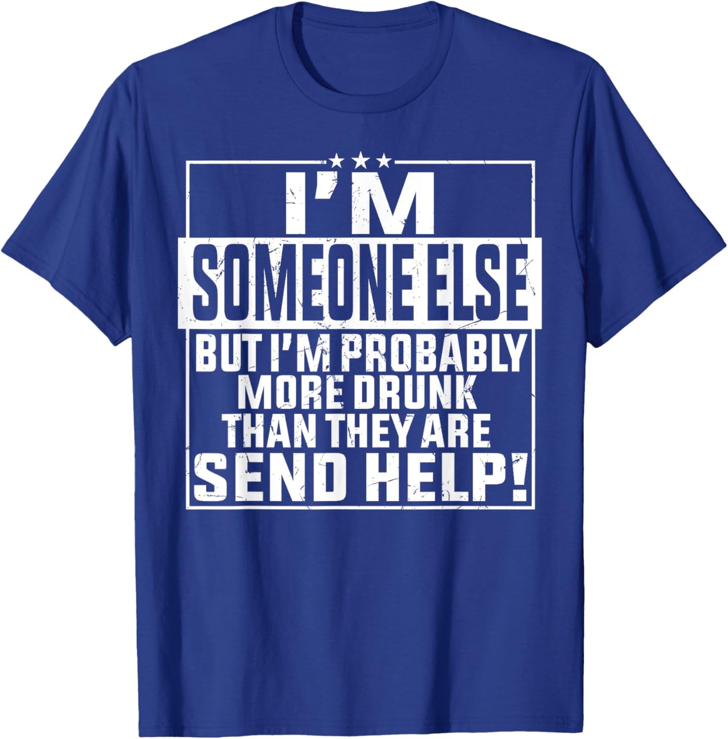If Found Drunk Please Return To Friend I'm The Friend Funny T-Shirt - T-Shirt | Royal