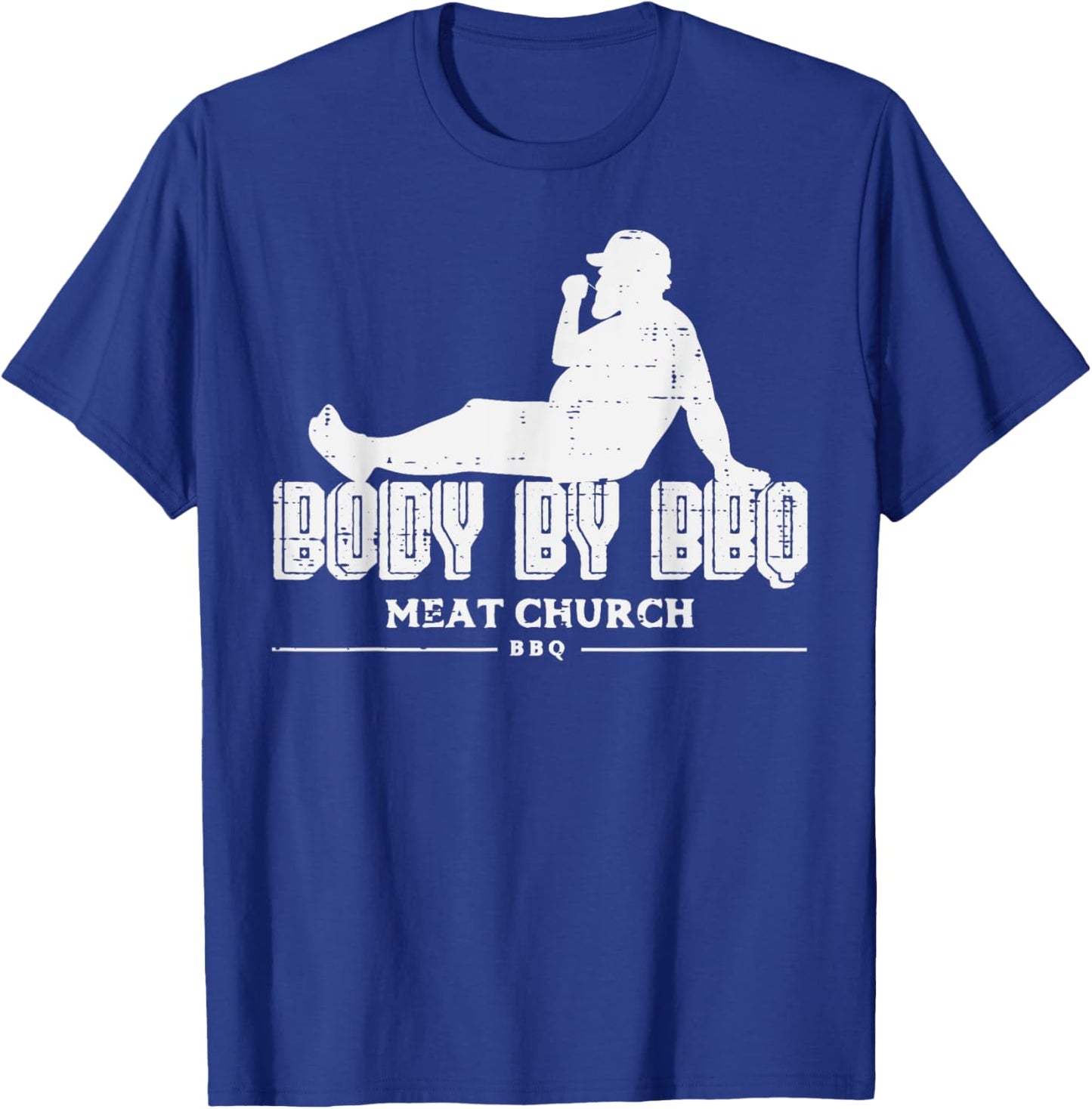 Body By Bbq Funny Barbecue Grill Meat Lover Men Women Kids T-Shirt - T-Shirt | Royal