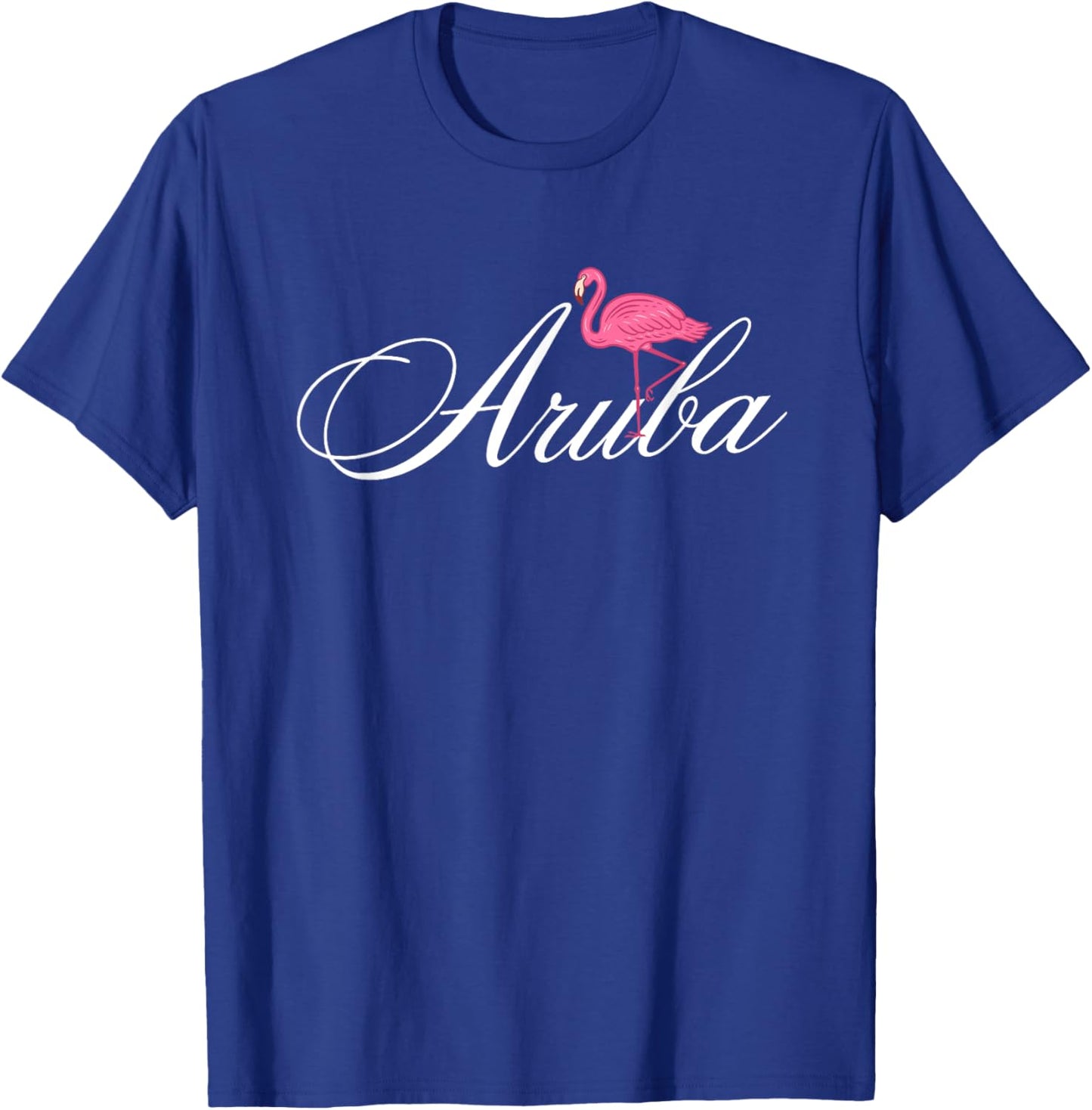 Flamingo Aruba Souvenir / Aruba T-Shirt - T-Shirt | Royal