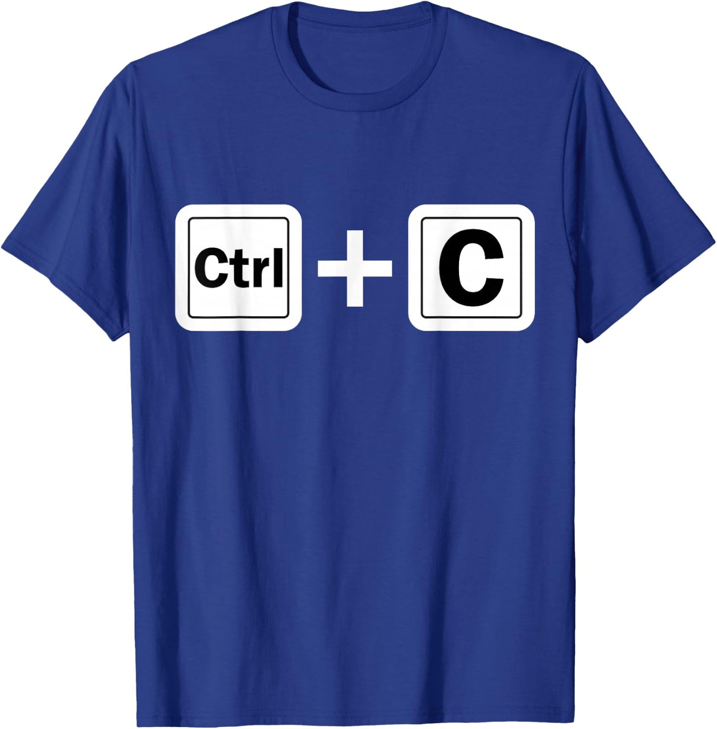Ctrl C Funny Family Matching Copy Paste T-Shirt - T-Shirt | Royal