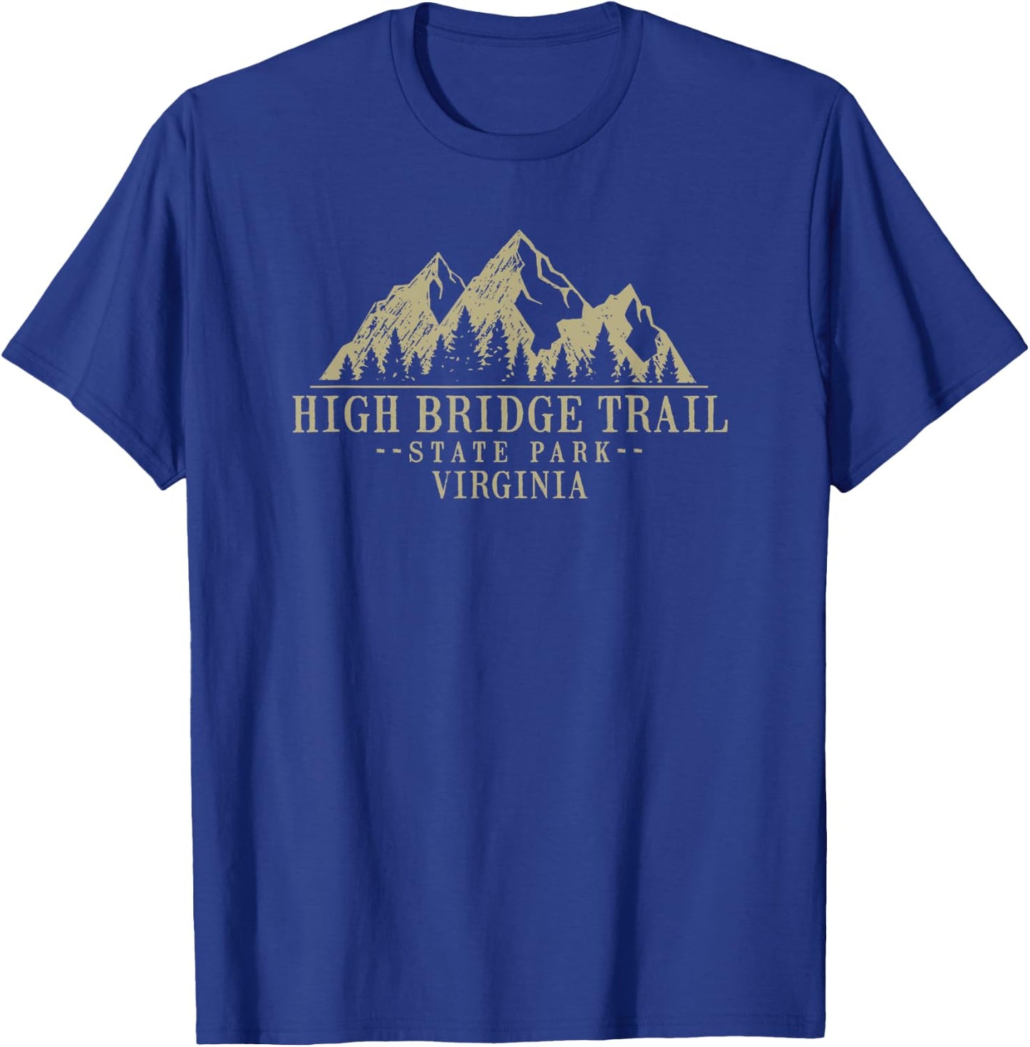 Virginia High Bridge Trail State Park T-Shirt - T-Shirt | Royal