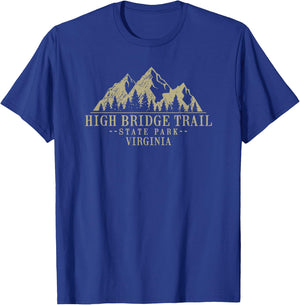 Virginia High Bridge Trail State Park T-Shirt - T-Shirt | Royal