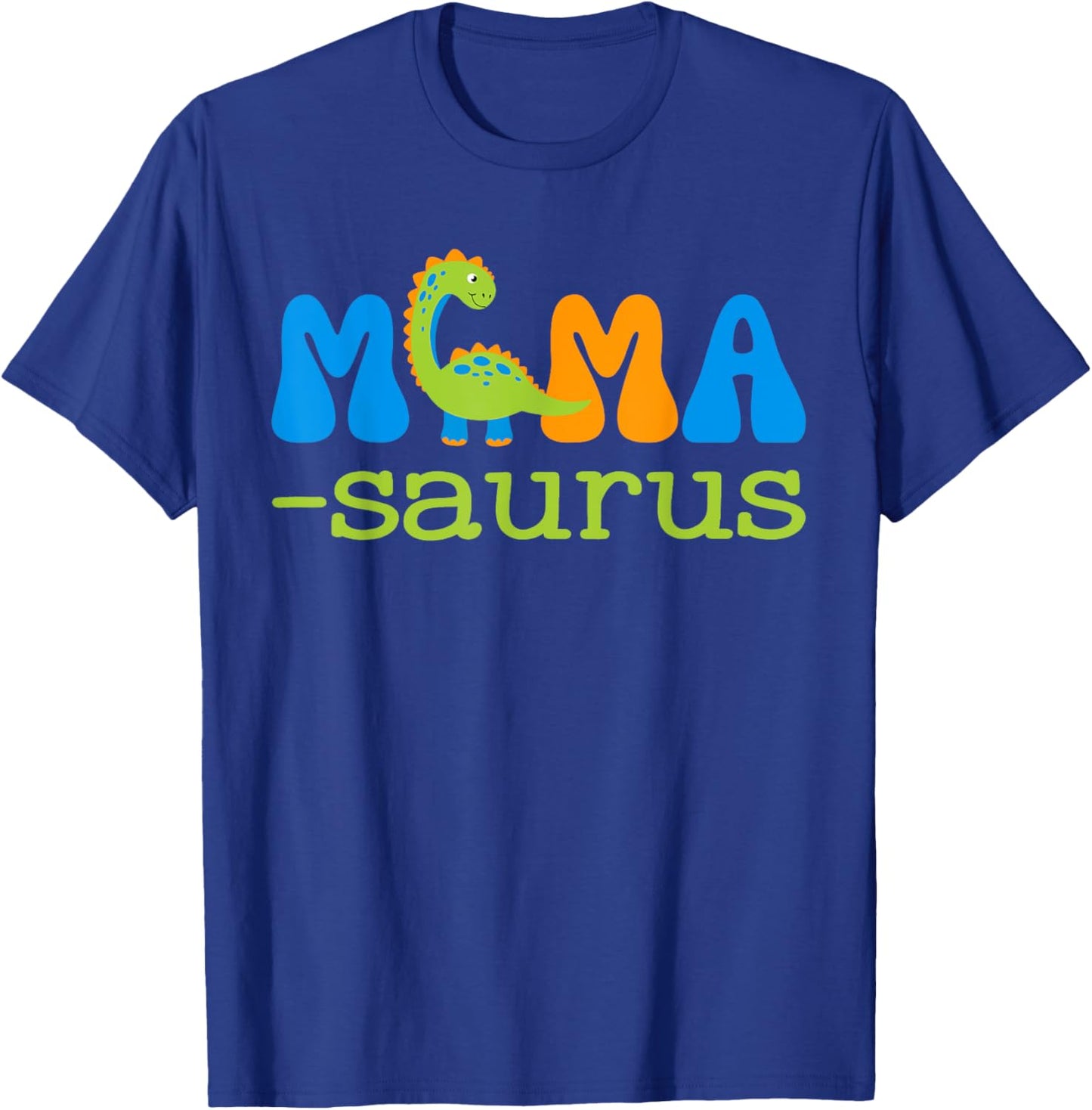 Mamysaurus T Rex Dinosaur Mamy Saurus Family Matching T-Shirt - T-Shirt | Royal