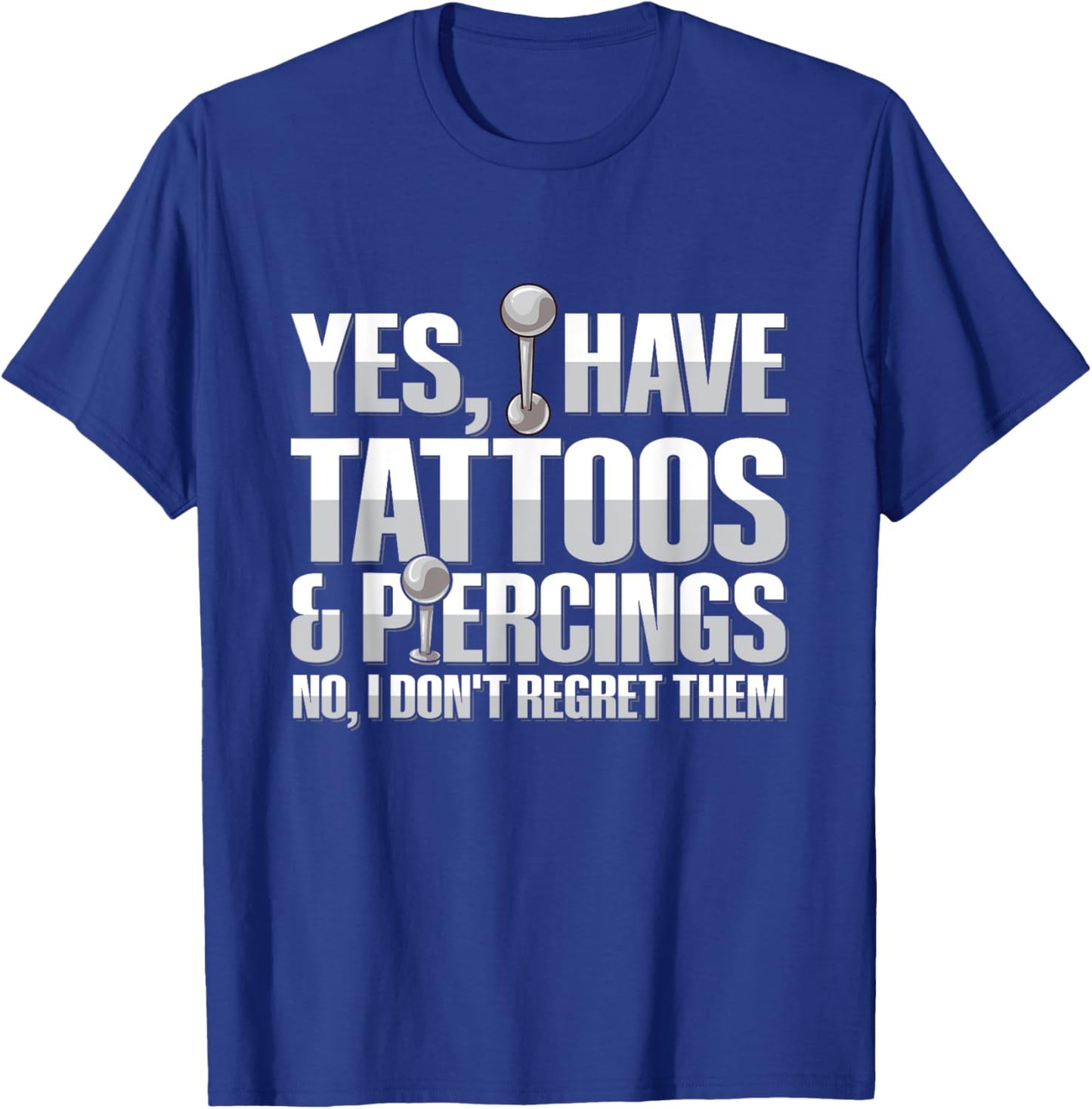 Piercing Body Art Design for a Piercer T-Shirt - T-Shirt | Royal