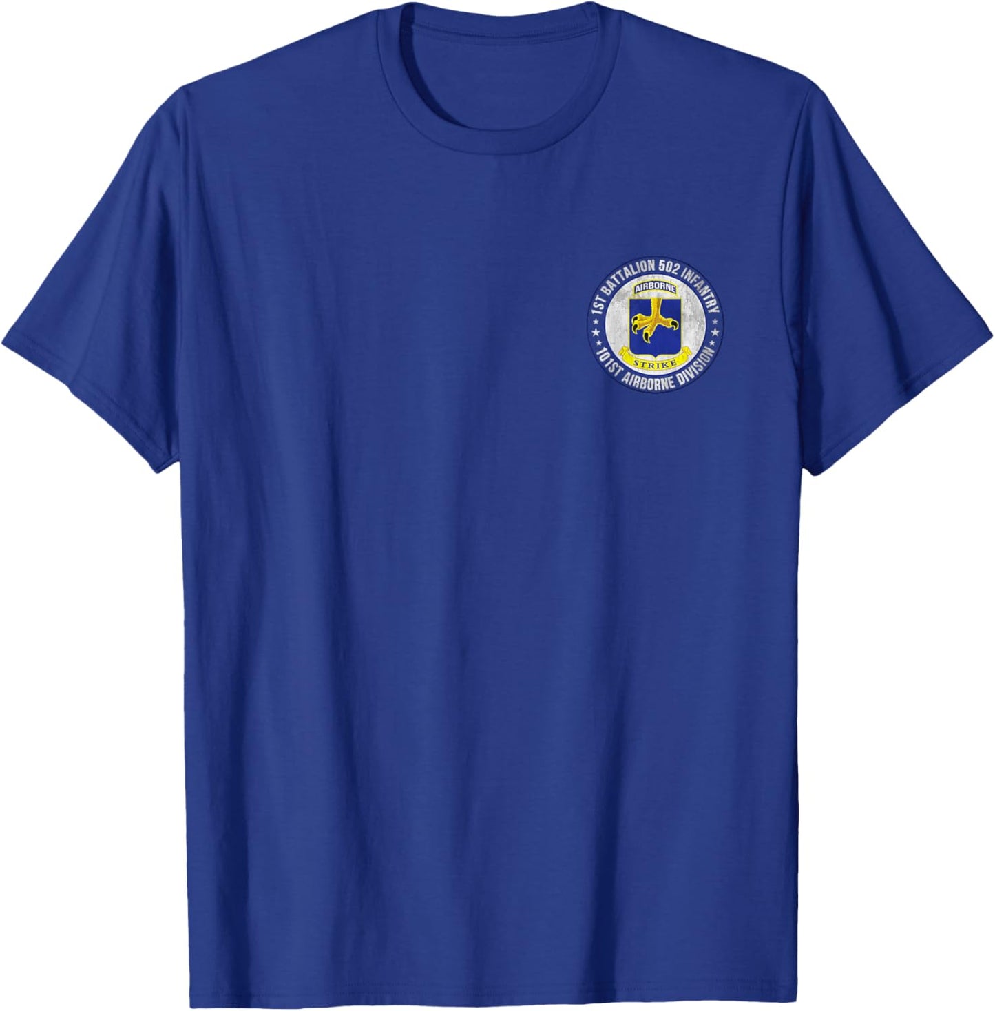 1st Battalion 502nd Infantry 101st Airborne Division Veteran T-Shirt - T-Shirt | Royal