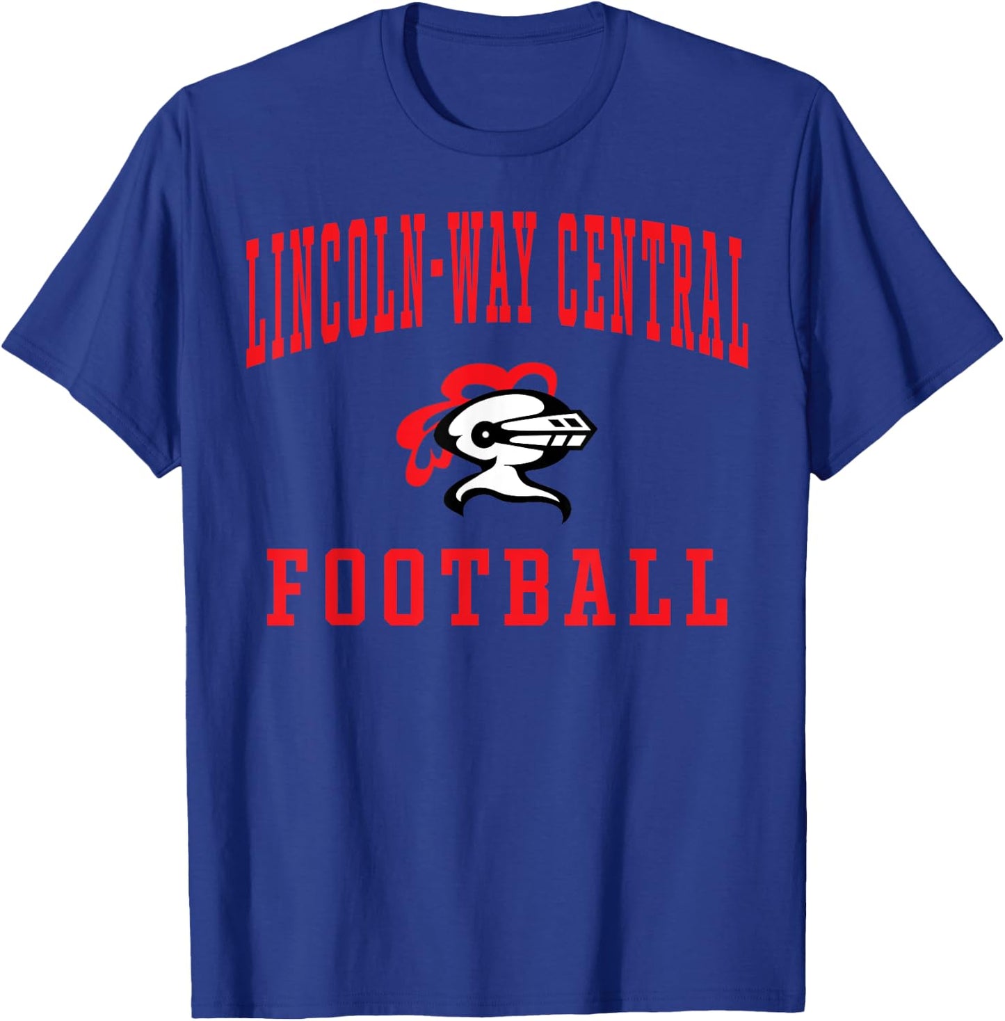 Lincoln-Way Central High School Knights C3 T-Shirt - T-Shirt | Royal