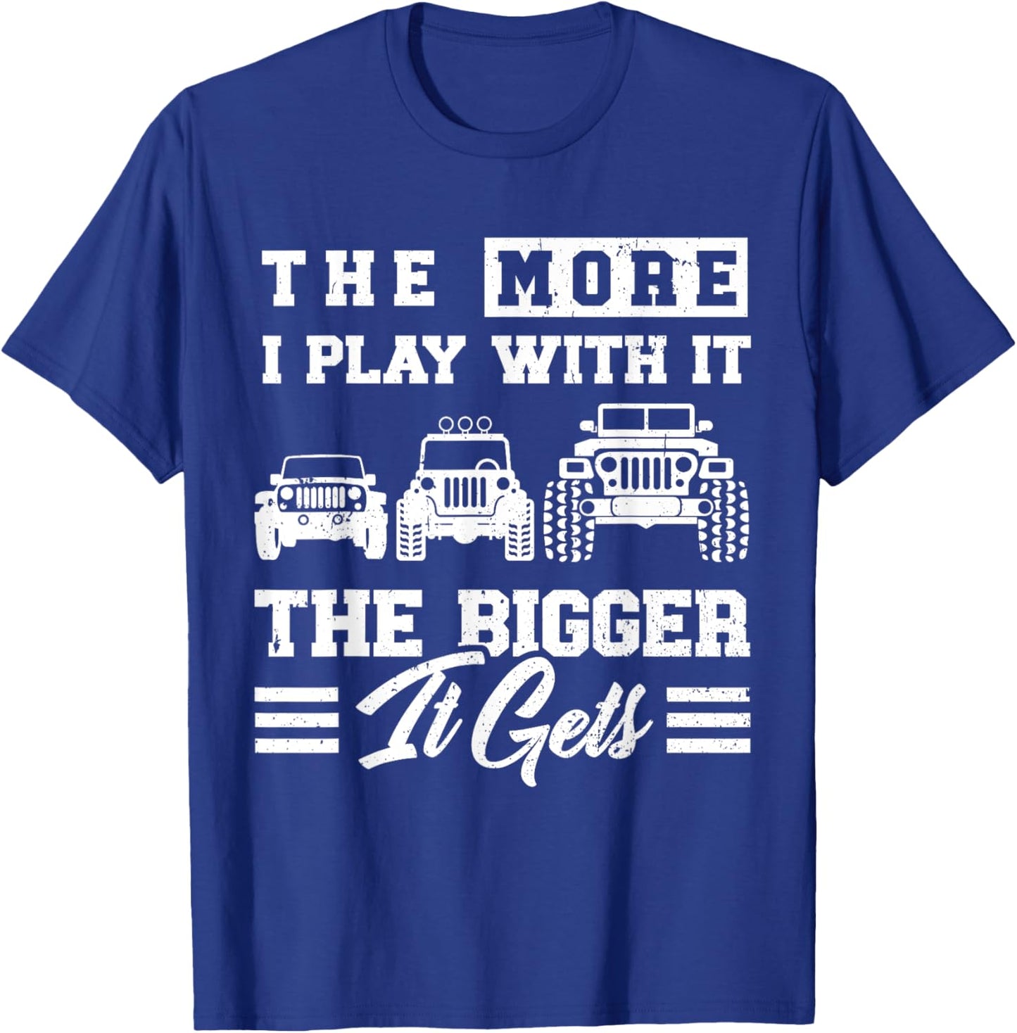 Funny Offroading Puns Off-Road Vehicle Car Collector T-Shirt - T-Shirt | Royal