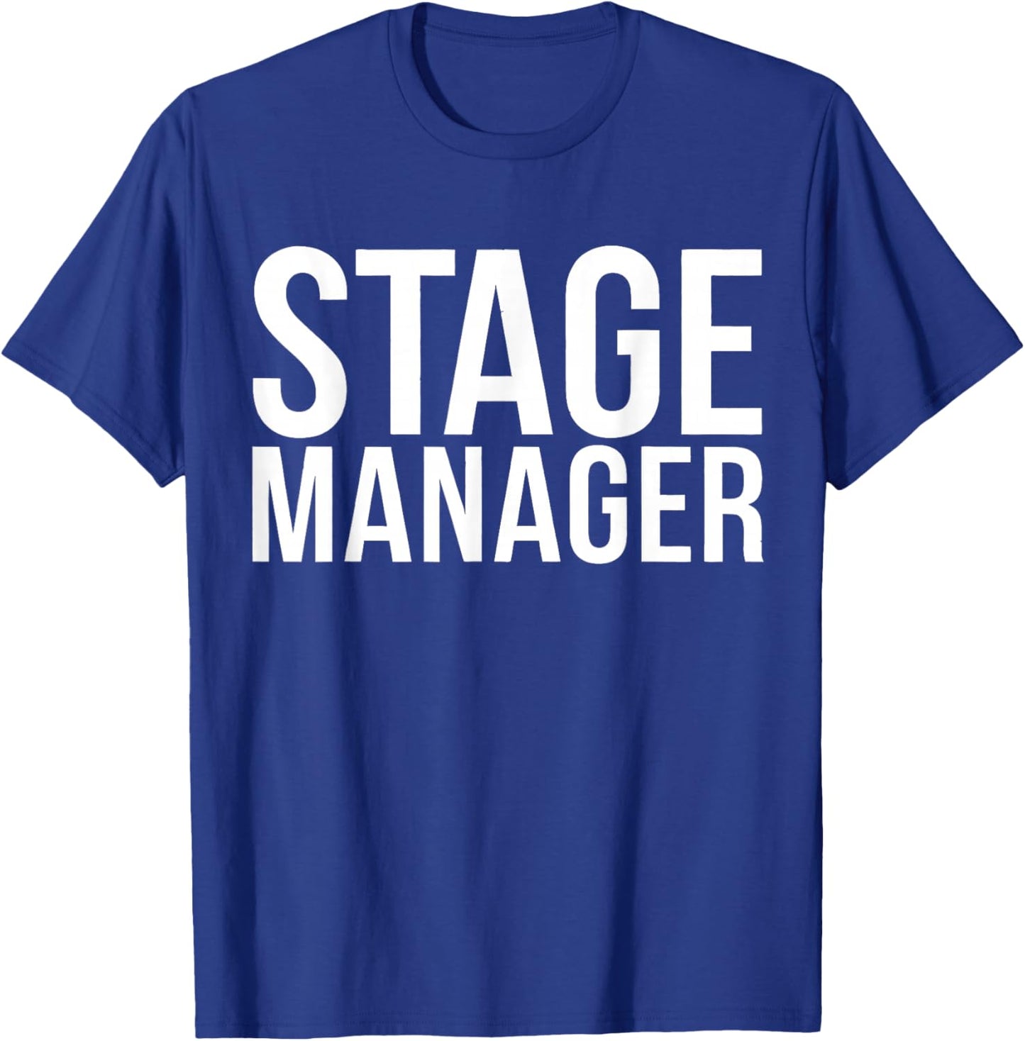 Stage Manager Theatre T-Shirt - T-Shirt | Royal