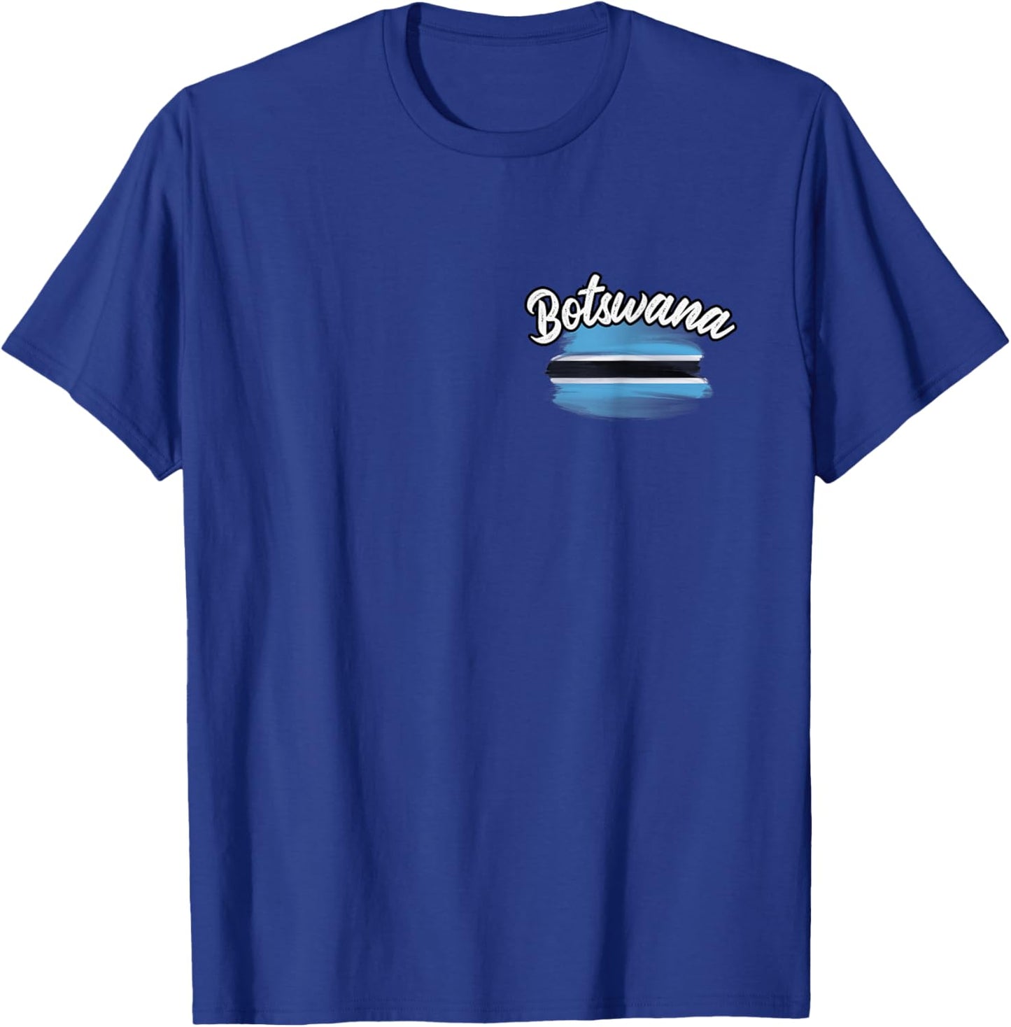 Botswana Flag Batswana Sounveirs African Vacation Africa T-Shirt - T-Shirt | Royal