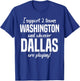 I Support Two Team | Washington Fans | Washington DC T-Shirt - T-Shirt | Royal