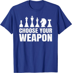 Cool Chess Art Women Chess Pawn Game Chess Lovers T-Shirt - T-Shirt | Royal