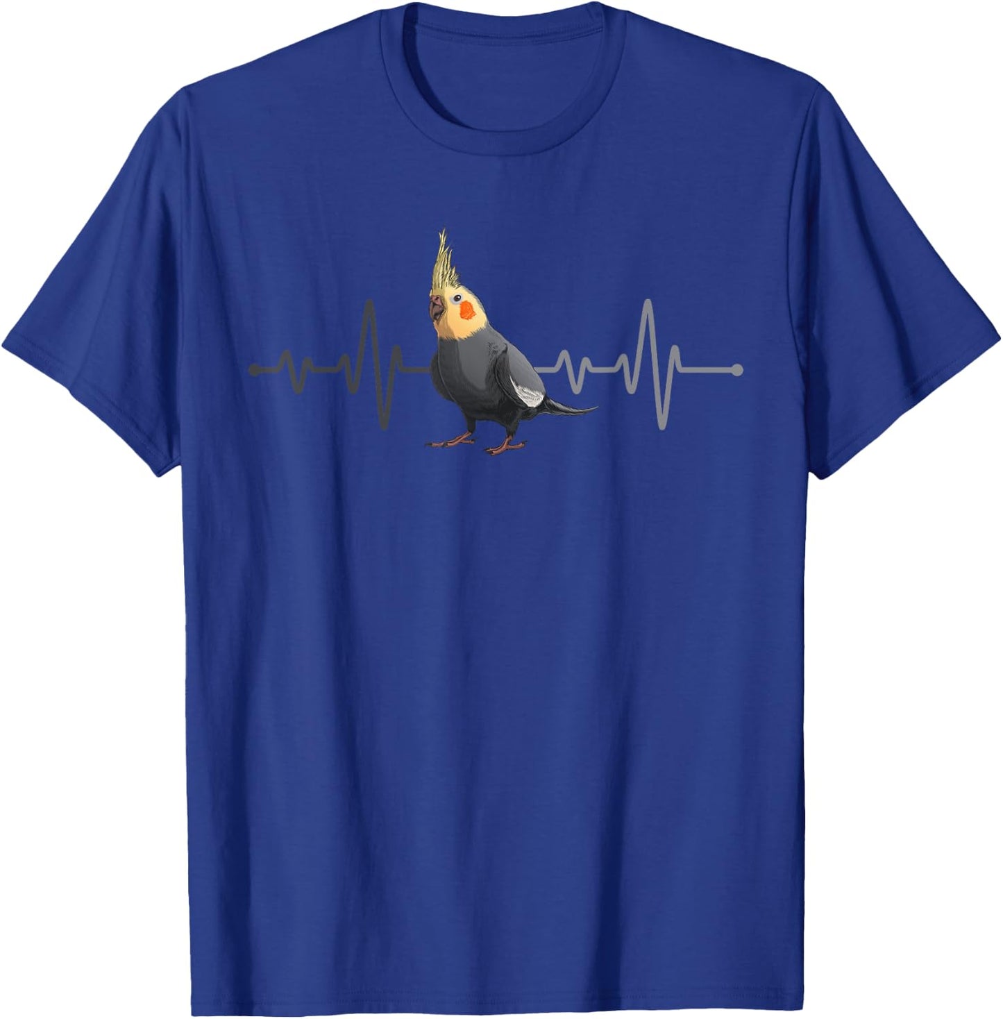 Cute Cockatiel Design Women Kids Parrot Bird Lover T-Shirt - T-Shirt | Royal