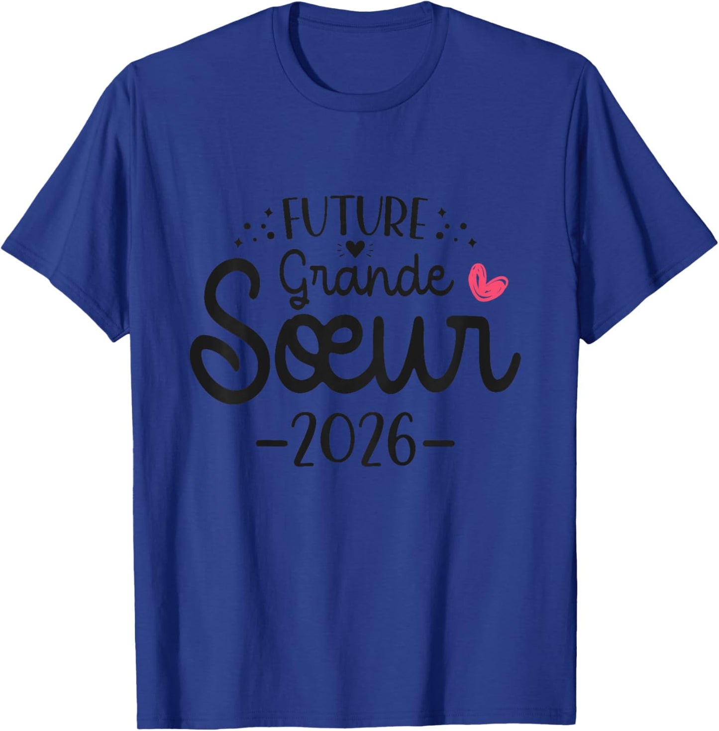 Child Future Big Sister 2026 - Announcement Second Pregnancy T-Shirt - T-Shirt | Royal