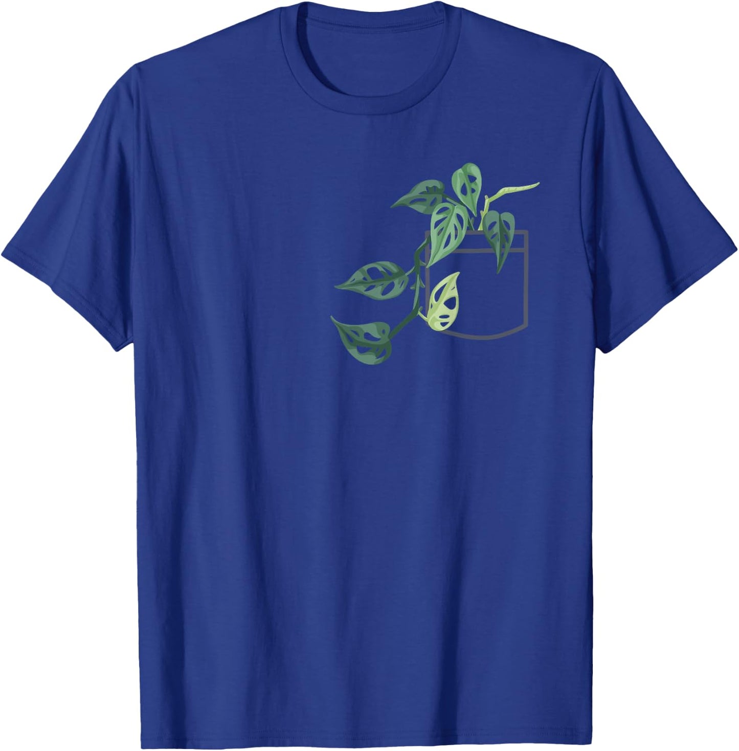 Plant Dad Plant Mom, Grow Monstera Adansonii, Urban Gardener T-Shirt - T-Shirt | Royal