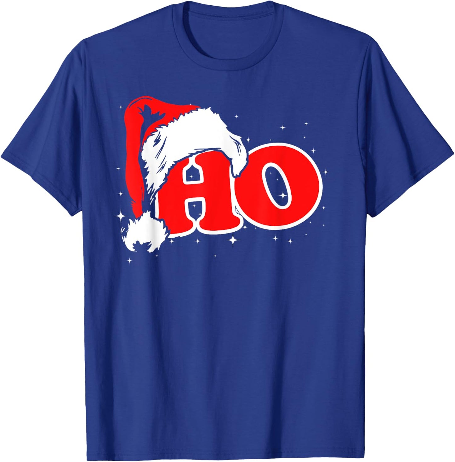 Funny, Retro, Ho, Christmas, Santa Where My Hos At, Group T-Shirt - T-Shirt | Royal