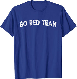 Go Red Team T-Shirt - T-Shirt | Royal