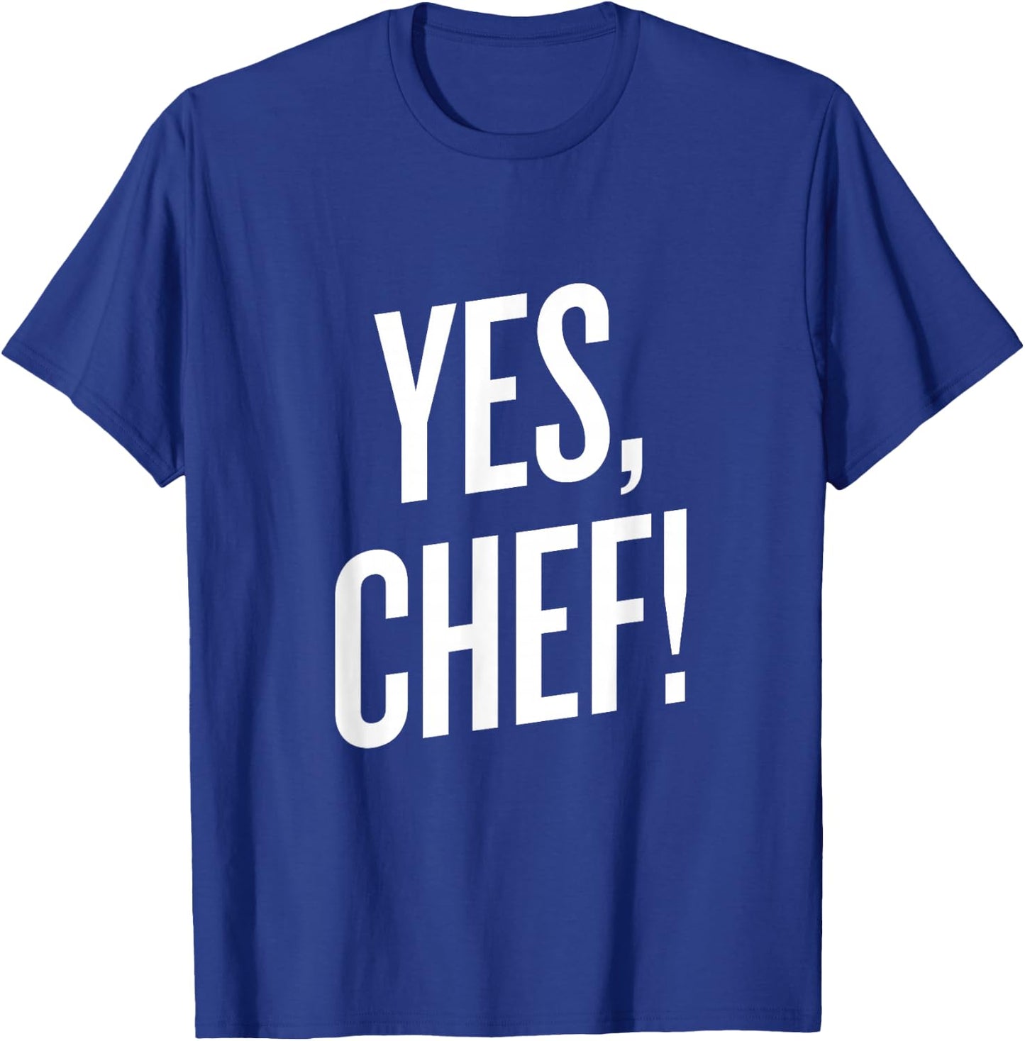 SFM: Yes Chef Boss Bear Funny Graphic Gift T-Shirt - T-Shirt | Royal