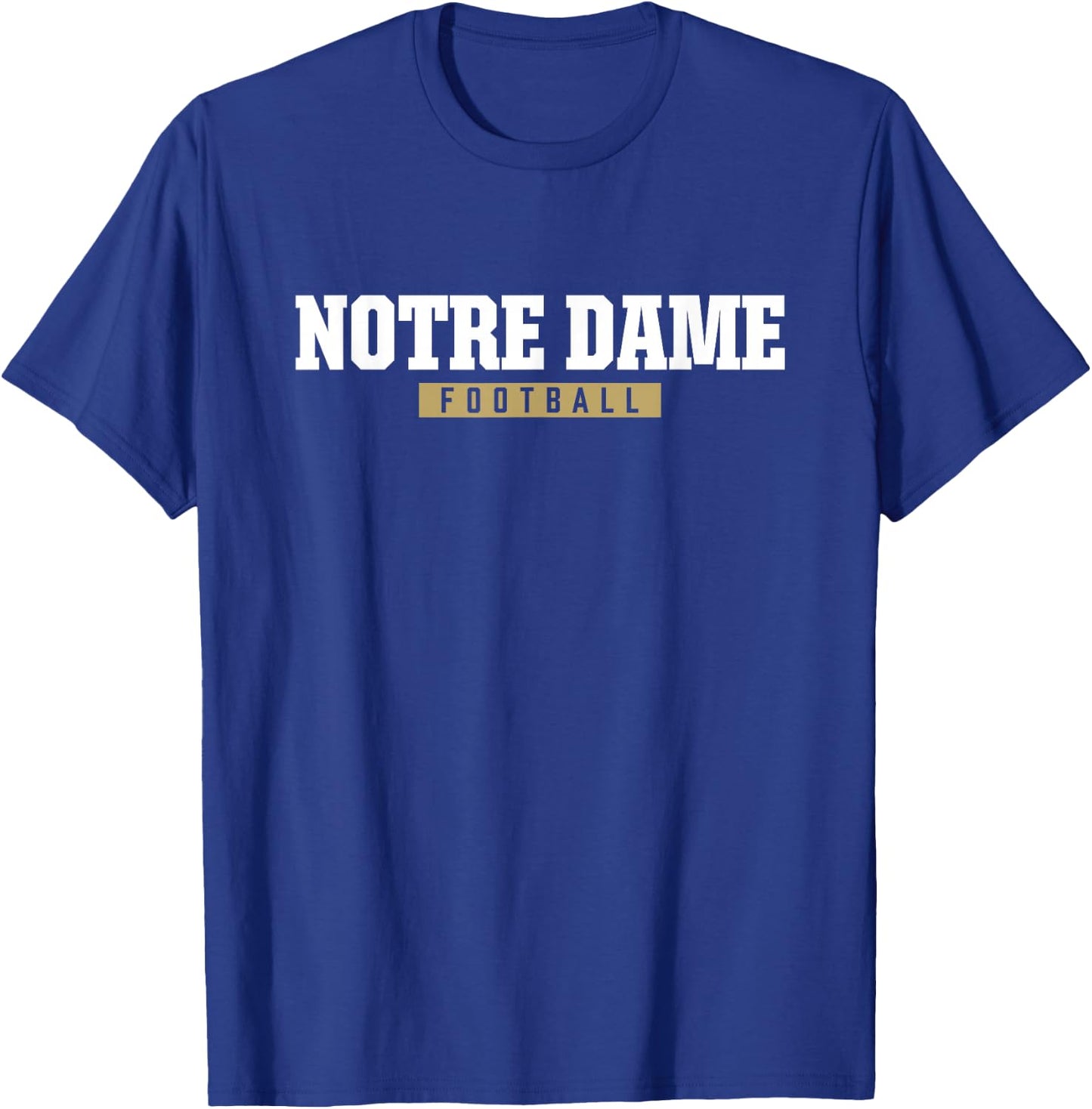 Notre Dame High School Football HS T-Shirt - T-Shirt | Royal