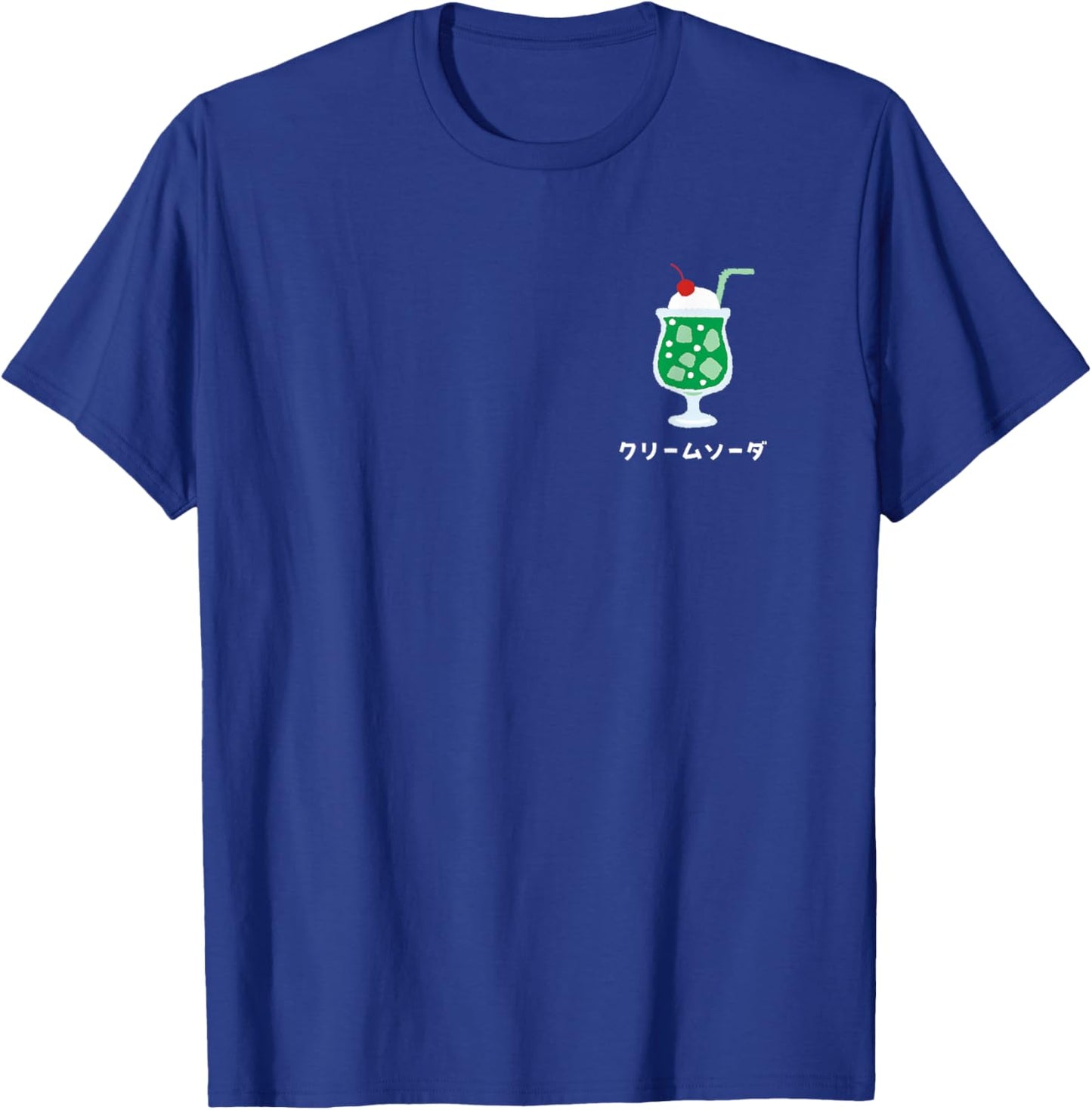 Retro Japanese Green Cream Soda Juice Drink Japan 70s 80s T-Shirt - T-Shirt | Royal
