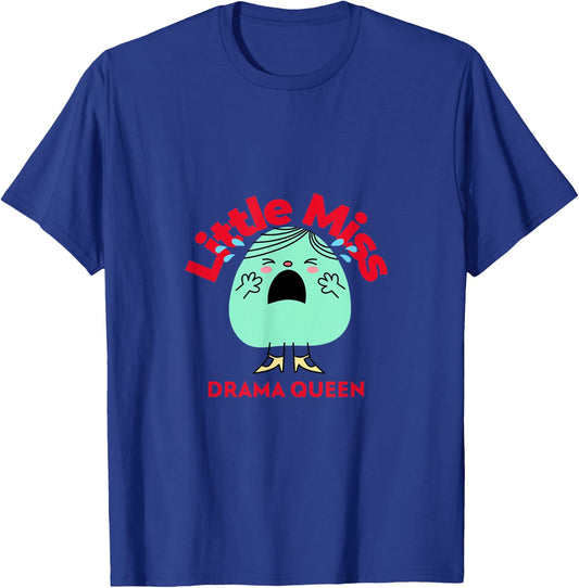 Funny Sarcastic Little Miss Drama Queen Girlfriend Gift T-Shirt - T-Shirt | Royal